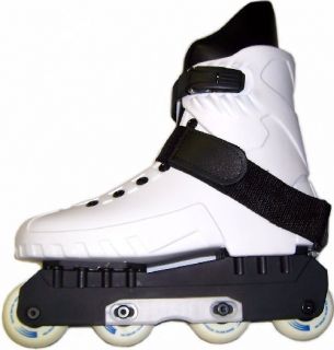 Aggressive Inline Skates Size 3 White Rollerblades