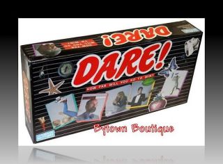 Dare Board Game 1980s How Far Will You Go to Win
