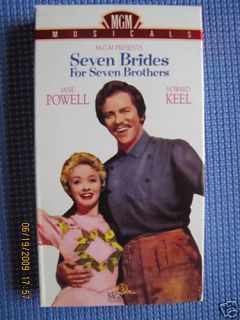  Brides for Seven Brothers VHS 1995 Howard Keel 027616009135