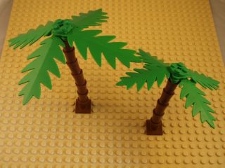 Lego Palm Trees Paradisa Plant Pieces Foliage Lot