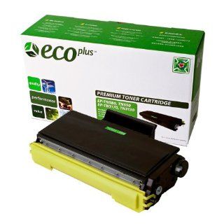 EcoPlus TN580 Premium Remanufactured Black Toner Cartridge