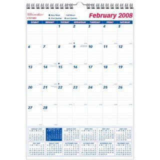 Brownline C171105 Monthly Wall Calendar, 20x30 Office