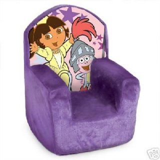 Dora The Explorer Plush High Back Chair For Kids Toys