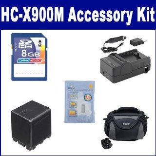 Panasonic HC X900M Camcorder Accessory Kit includes SDM