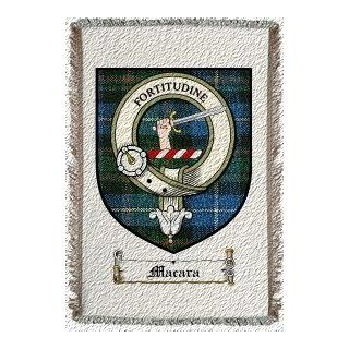 Macara Clan Macrae Clan Badge Throw Blanket Home
