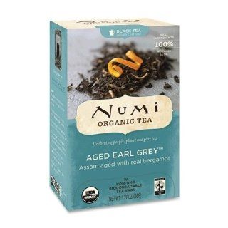 Numi Organic Tea Black Tea, Organic, 18 Bags/Bx, Aged
