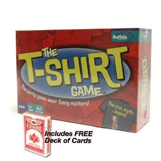 The T Shirt Game with FREE Deck of Cards Toys & Games