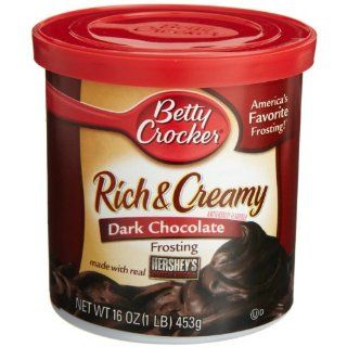 Betty Crocker Rich & Creamy Dark Chocolate Frosting 
