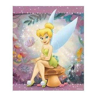 Disney Fairies Tinkerbell Plush Perched Throw Home