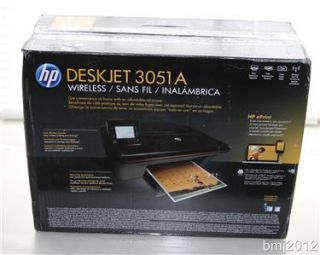 HP Deskjet 3051A Wireless e All in One Printer new, box has some