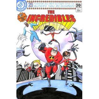 Bill Morrison The Incredibles no1 Giclee on Canvas Petite
