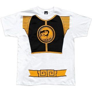 Power Rangers   White Ranger Costume T Shirt   2X Large