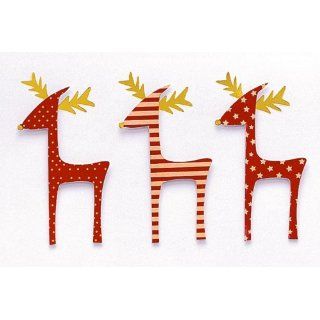 The Gift Wrap Company Boxed Christmas Cards, Reindeer Row