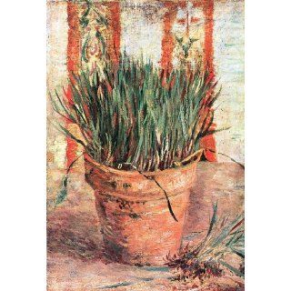  Chives by Van Gogh peel & stick decal, 10.23 X 14.98