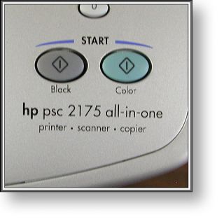Manufacturer Hewlett Packard Model PSC 2175 All in one