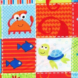 Sea Babies quilt fabric by Timeless Treasures, blocks of