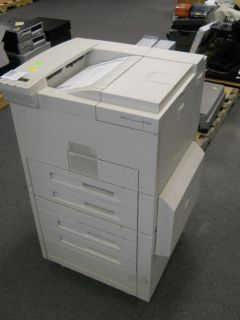 HP LaserJet 8150DN Workgroup Laser Printer w C4780A Tray Attachment