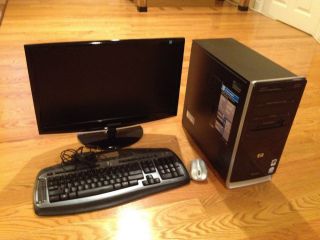HP Pavilion A6400F PC with Samsung 22INC LCD Monitor