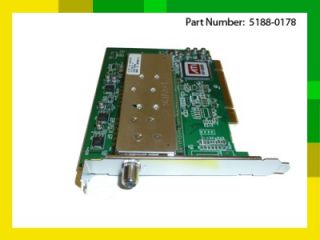 New HP Desktop Video TV Tuner P N 5188 0178