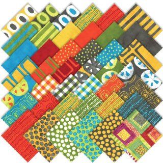 Moda A Stitch In Color Charm Pack 5 Quilt Squares 23200PP