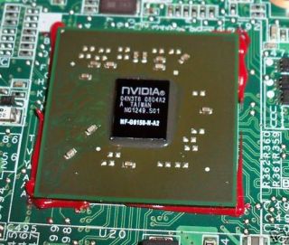 DIY HP Pavilion DV6000 Motherboard Video Chip Repair