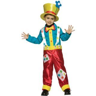 Lets Party By Rasta Imposta Clown Boy Child Costume / Red