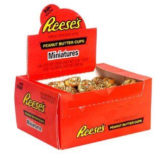 Reeses Peanut Butter Cups Miniatures, 105 Count Boxes (Pack of 2