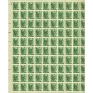 Andrew Jackson Full Sheet of 100 X 1 Cent Us Postage