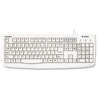  USB/PS2 Washable Keyboard, 104 Keys, White