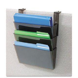 Three Pocket File Partition Set with Brackets, Letter