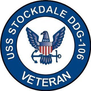 US Navy USS Stockdale DDG 106 Ship Veteran Decal Sticker 5.5  