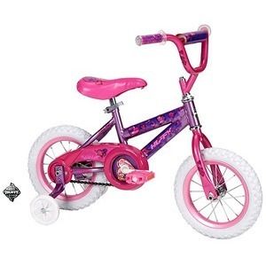 Huffy Sea Star 12 Girls Bike Purple Little Princess Training Wheel