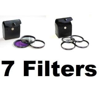 7pc 62mm Filter Kit   Four Macro Filters, UV, FLD and