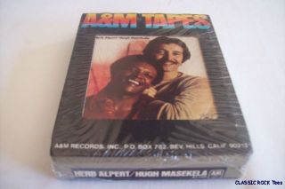 Herb Alpert Hugh Masekela 8 Track Tape Still SEALED