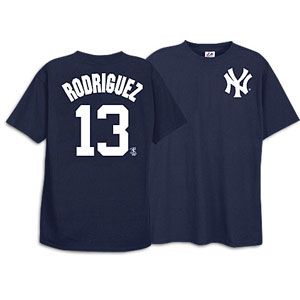 Show your team loyalty in the Majestic MLB PLayer Name and Number Tee