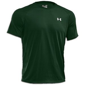 Under Armour S/S Tech T Shirt   Mens   Training   Clothing   Forest