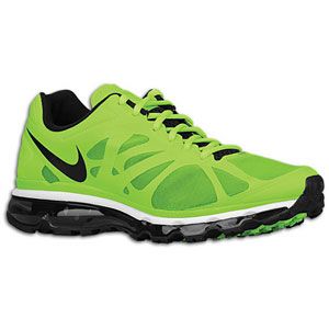 Nike Air Max + 2012   Mens   Running   Shoes   Electric Green/White
