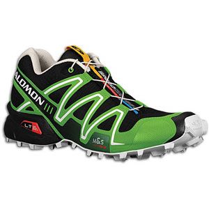 Salomon Speedcross 3   Mens   Running   Shoes   Black/Light Green X