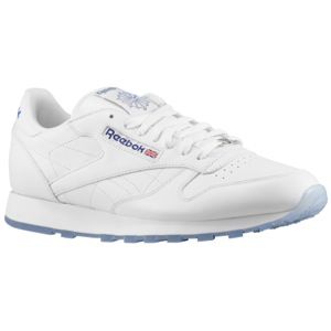 Reebok Classic Leather Ice   Mens   Running   Shoes   White/Royal