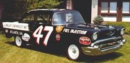 47 Jack Smith Nalley Chevrolet 1957 NASCAR Decals 644