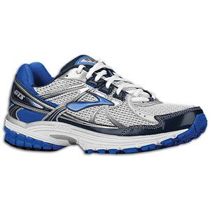 Brooks Adrenaline GTS 13   Mens   Running   Shoes   White/Obsidian