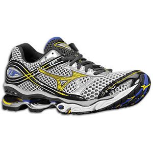 Mizuno Wave Creation 13   Mens   Running   Shoes   Silver/Cyber