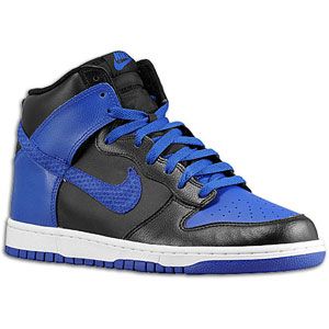Nike Dunk High   Mens   Basketball   Shoes   Black/Old Royal/White
