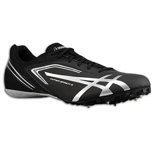 ASICS® HyperSprint 5   Mens   Track & Field   Shoes   Black/Silver