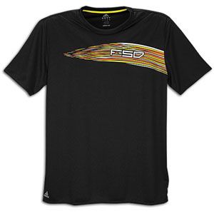adidas F50 Poly T Shirt   Mens   Soccer   Clothing   Black/Silver/Lab