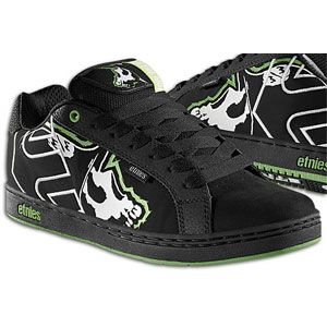 etnies Fader   Mens   Skate   Shoes   Black/Green