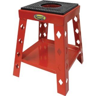Motorsport Products Diamond Stand   Red w/ Oil Drain Hole