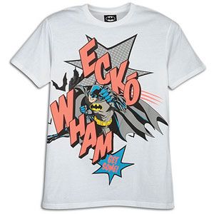 Ecko Unltd Batman Wham S/S T Shirt   Mens   Casual   Clothing   White