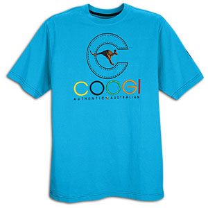 Coogi Kangaroo S/S T Shirt   Mens   Casual   Clothing   Turquoise
