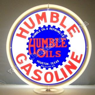 Humble Gasoline Oil Gas Pump Globe Free G 141